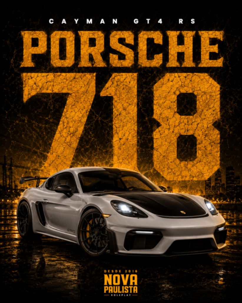 Porsche 718 Cayman GT4 RS – Widebody Edition