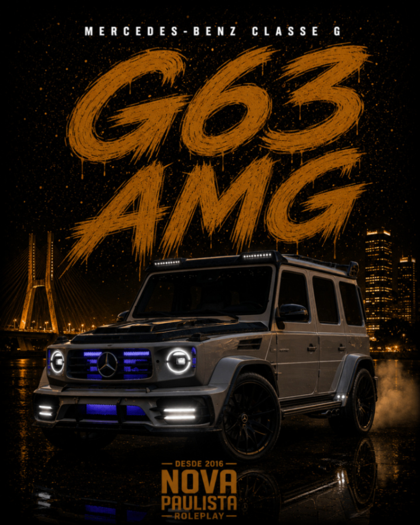 Mercedes-Benz Classe G (G63 AMG) || Blindado 32 Tiros ||